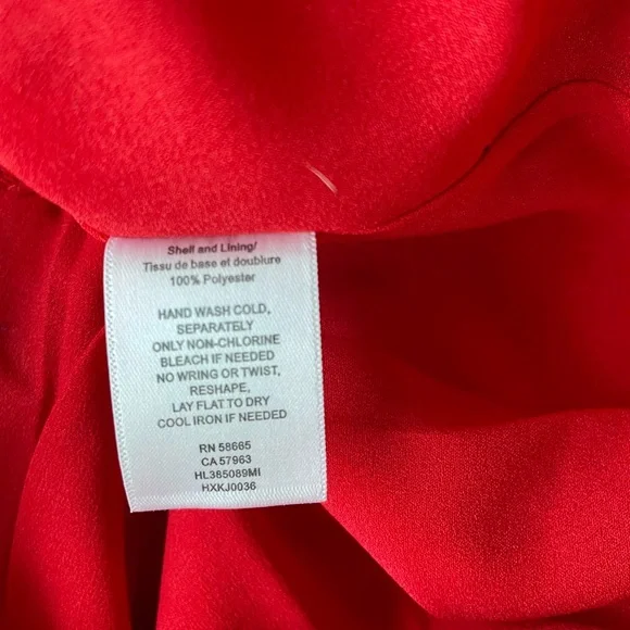 NWOT Adelyn Rae Dress size large, red - Picture 7 of 15